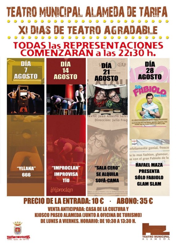 Dias De Teatro Agradable en Tarifa