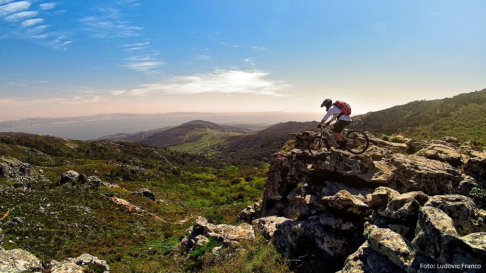 Ciclismo de montaña y la fotografía