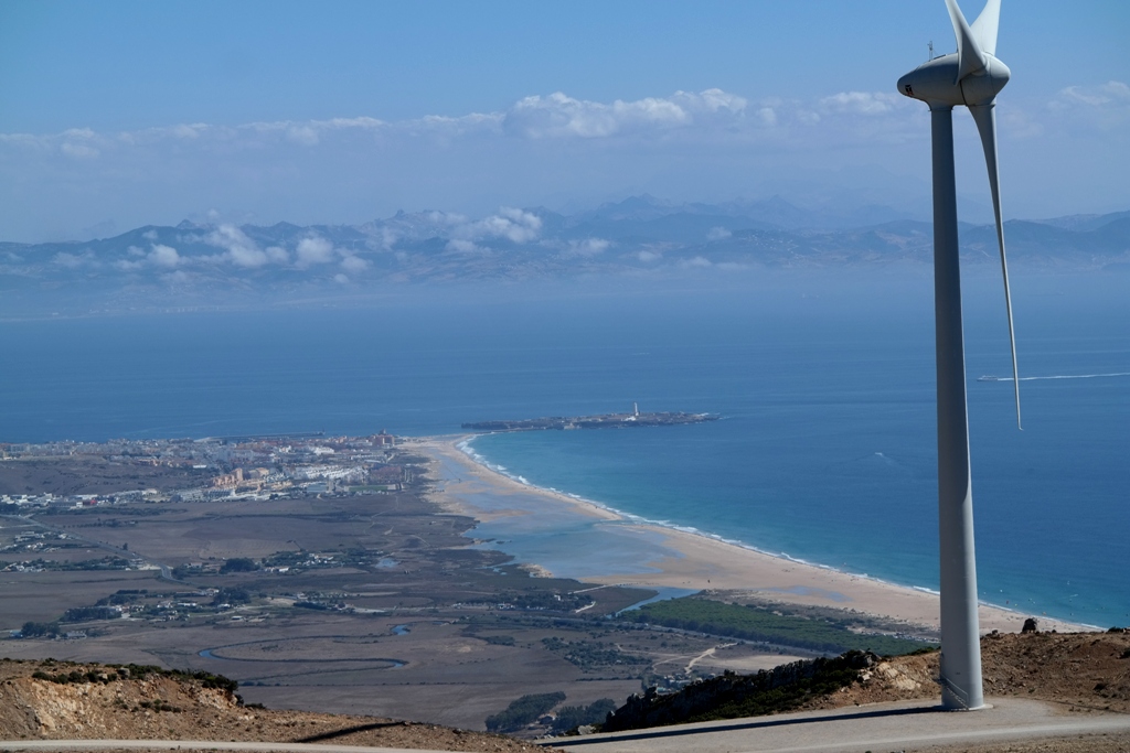 Rutas en mtb con estas vistas sobre el Estrecho