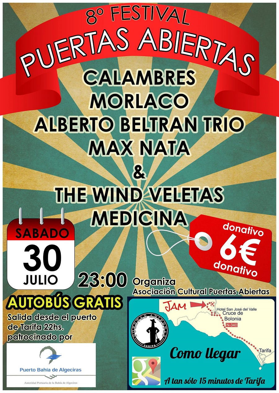 Festival Puertas Abiertas 2016 en cruce Bolonia