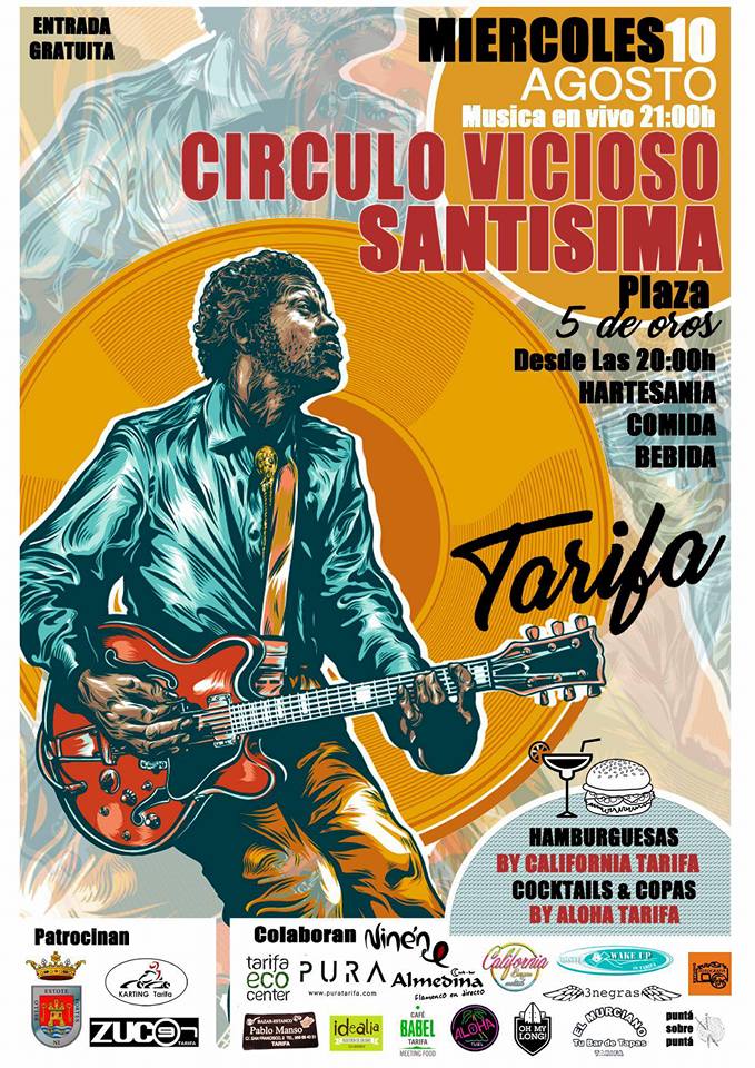 Concierto en Vivo en 5 de Oro, Alameda, Tarifa