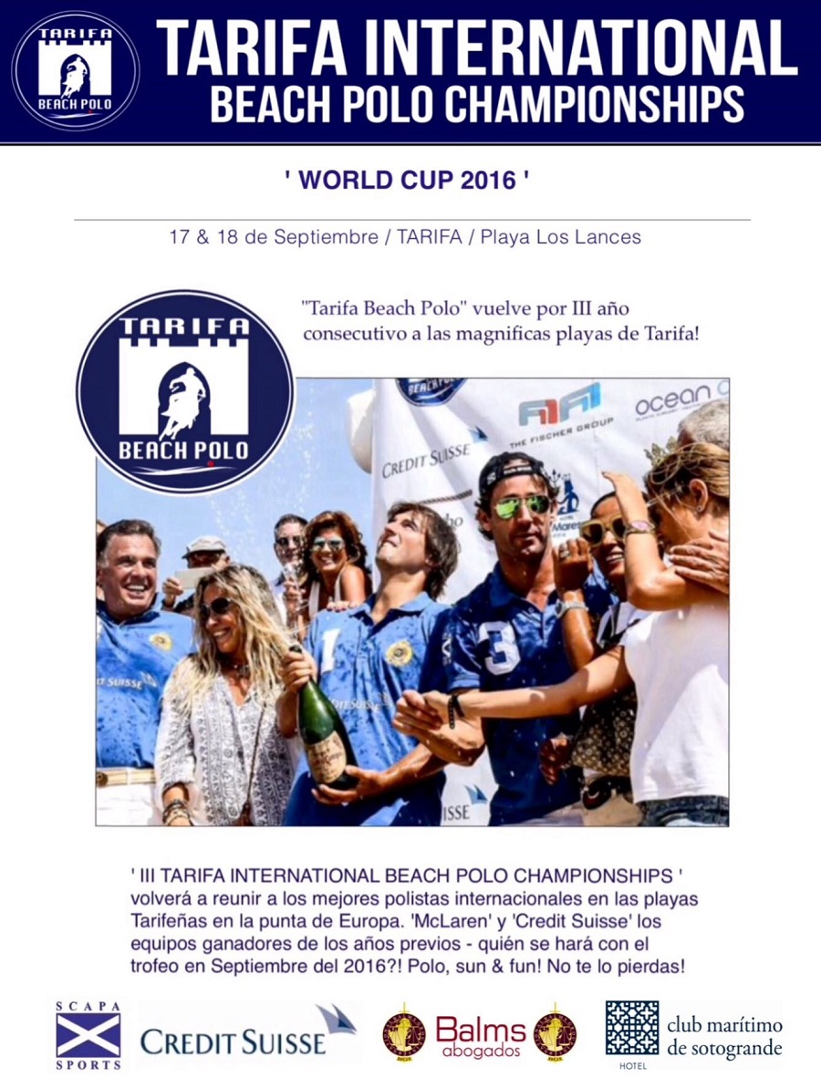 Tarifa International Beach Polo Championship en Tarifa