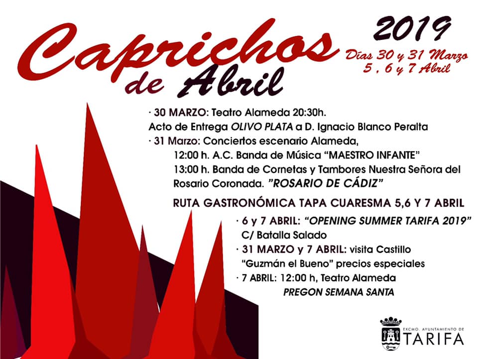 CAPRICHOS de Abril 2019 Tarifa