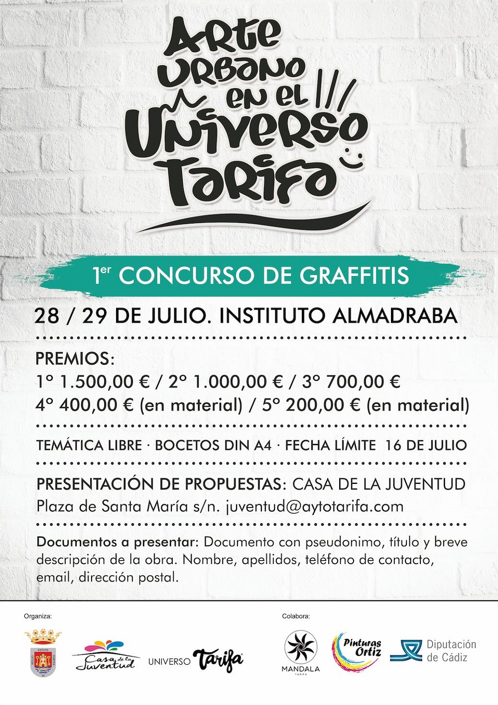 Graffiti en el Paseo Maritimo de Tarifa