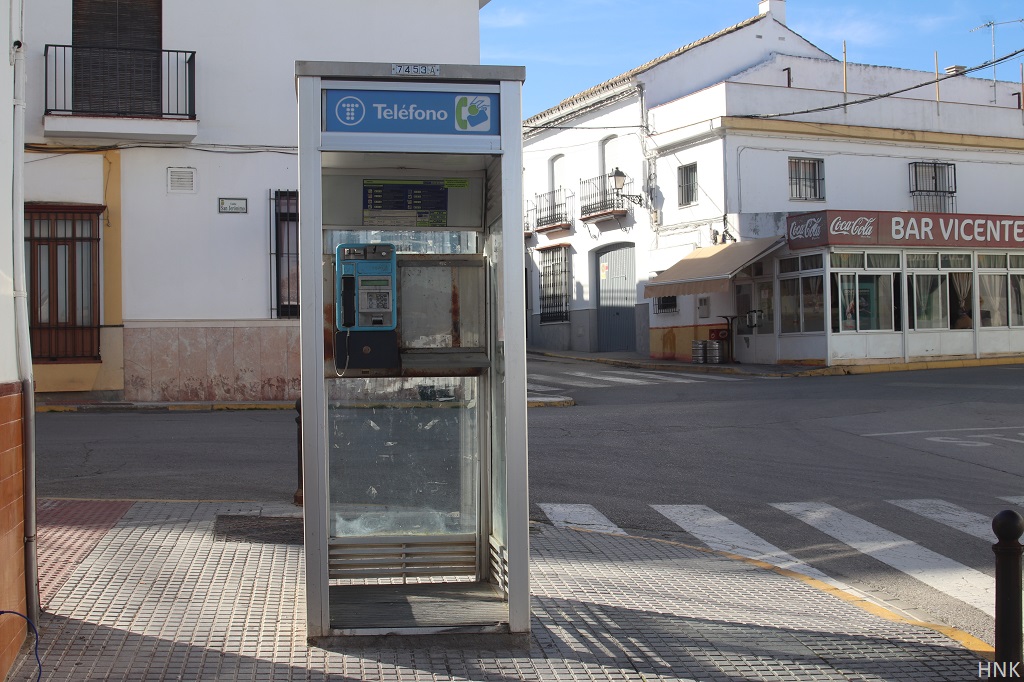 Cabina de teléfono Bornos
