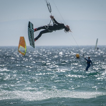 Kitesurfer independiente