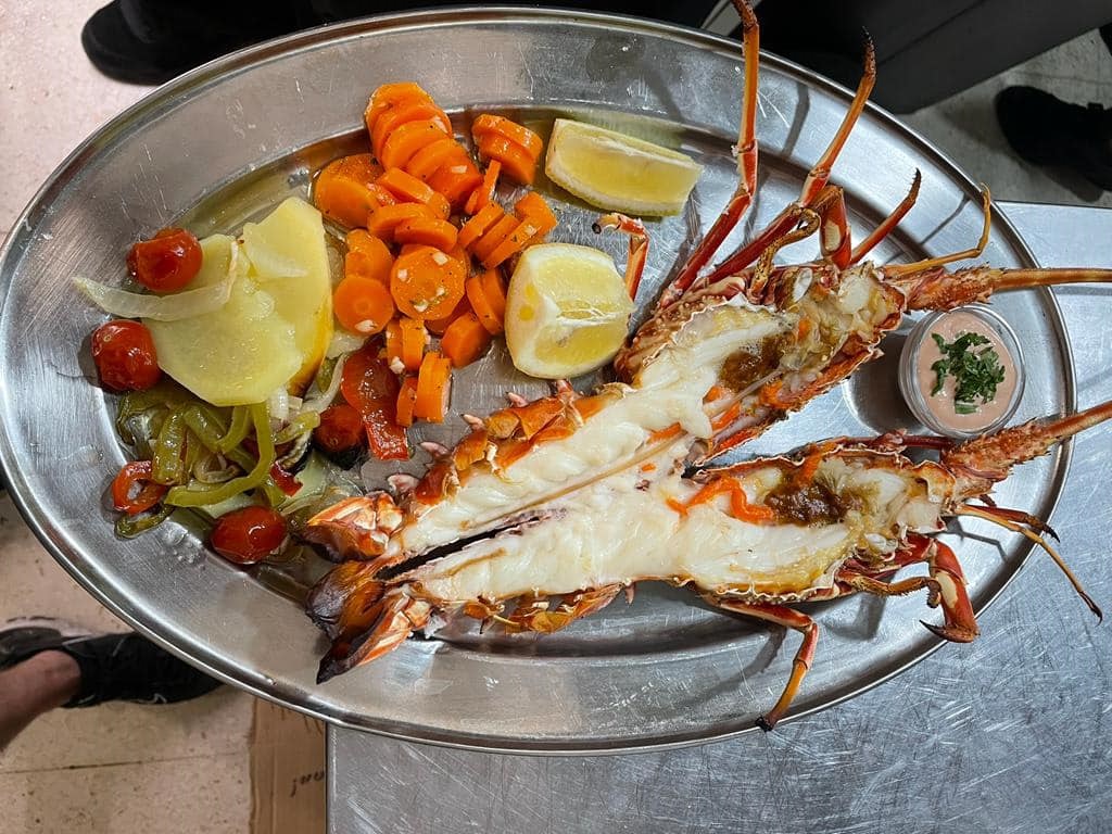 el cocedero restaurante comida de marisco en Tarifa